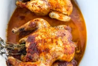 Perfect Slow Cooker Cornish Hens