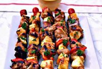Aloha Grilled Chicken and Pineapple Skewers
