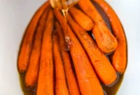 Sweet Slow Cooker Glazed Carrots