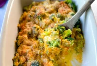 Golden Broccoli Cheese Bake