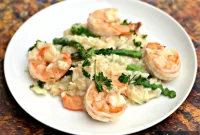 No-Stir Creamy Instant Pot Shrimp Risotto