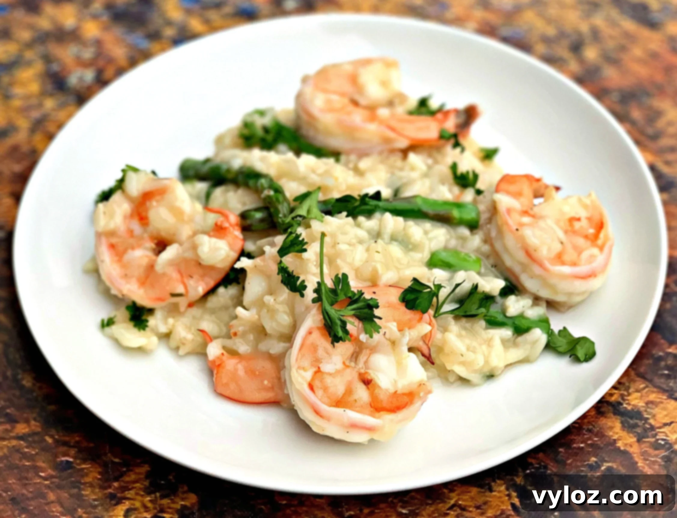 No-Stir Creamy Instant Pot Shrimp Risotto 1 featured 5035