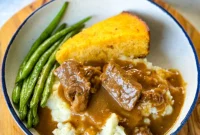 Beef Tips with Gravy