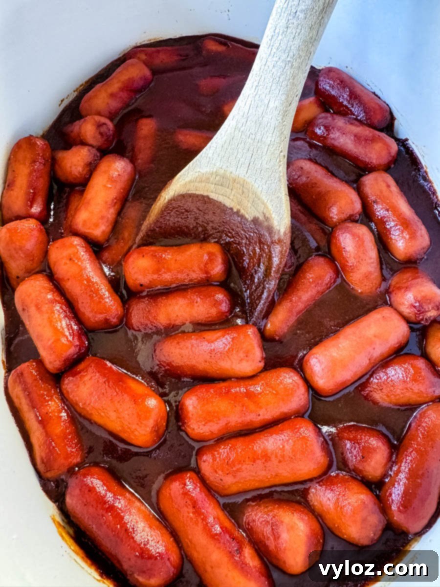 Sweet and Sticky BBQ Little Smokies 1 featured 52060