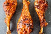 Char-Grilled Turkey Drumsticks