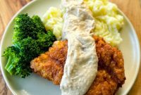 Chicken Fried Chicken Smothered in Country Gravy