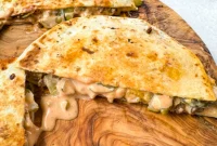 Savory Cheeseburger Quesadillas with Special Sauce