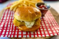 Golden Fried Fish Sandwich