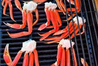Flame Kissed Snow Crab Legs