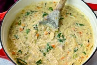 Velvety Chicken Wild Rice Soup