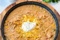 Velvety White Chicken Chili