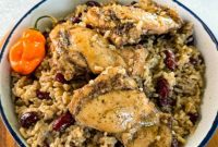 Fiery One-Pan Jerk Chicken and Rice