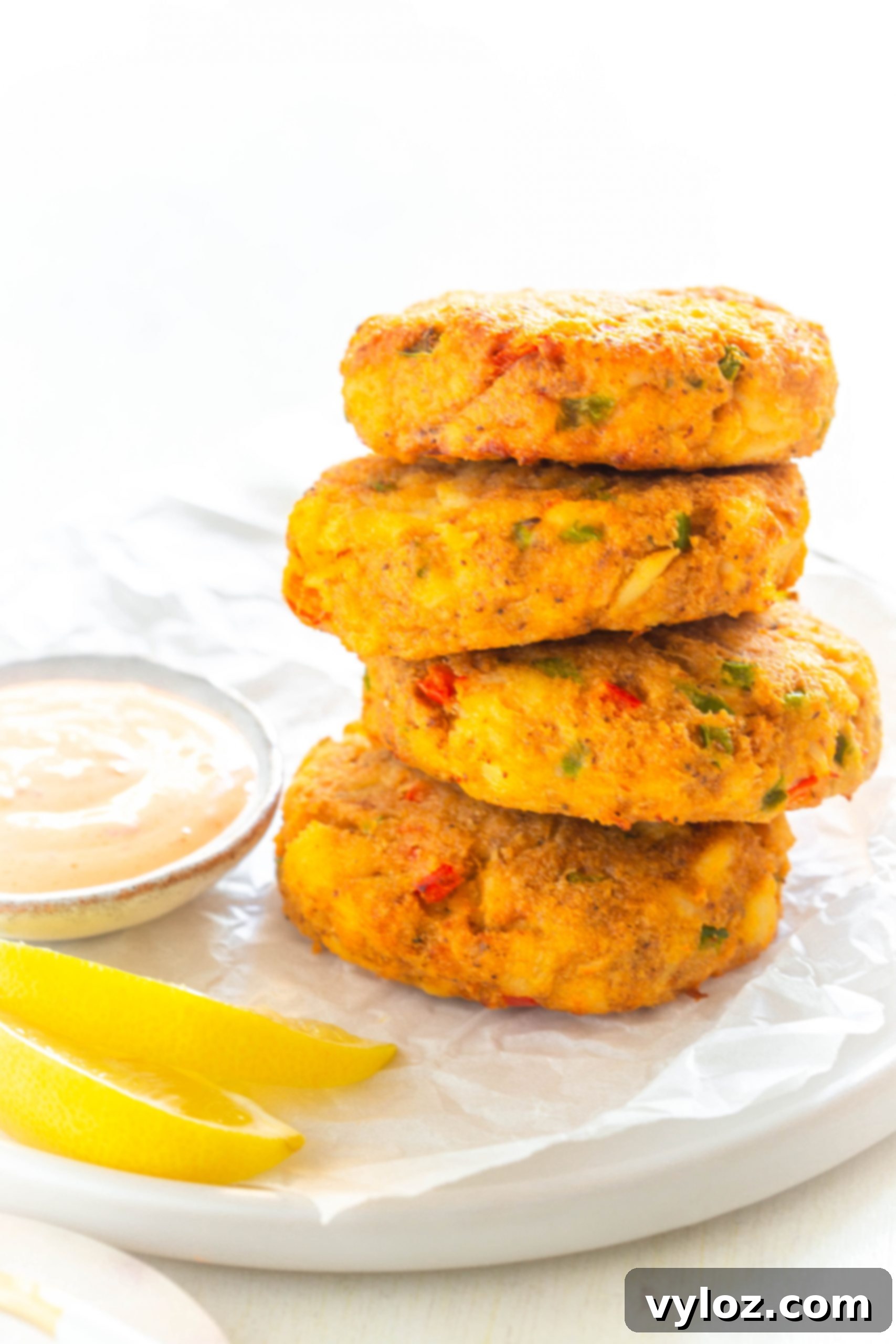 Quick and Crispy Air Fryer Crab Cakes 1 featured 6208