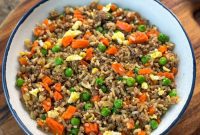 Hearty Beef Fried Rice
