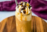 Shadow Swirl Vanilla Caramel Frappé