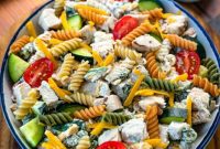 Protein Packed Chicken Pasta Salad