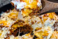 Stovetop Ravioli Lasagna