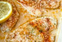 Easy Baked Flounder