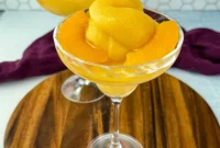 Stealthy Peach Prosecco Freeze