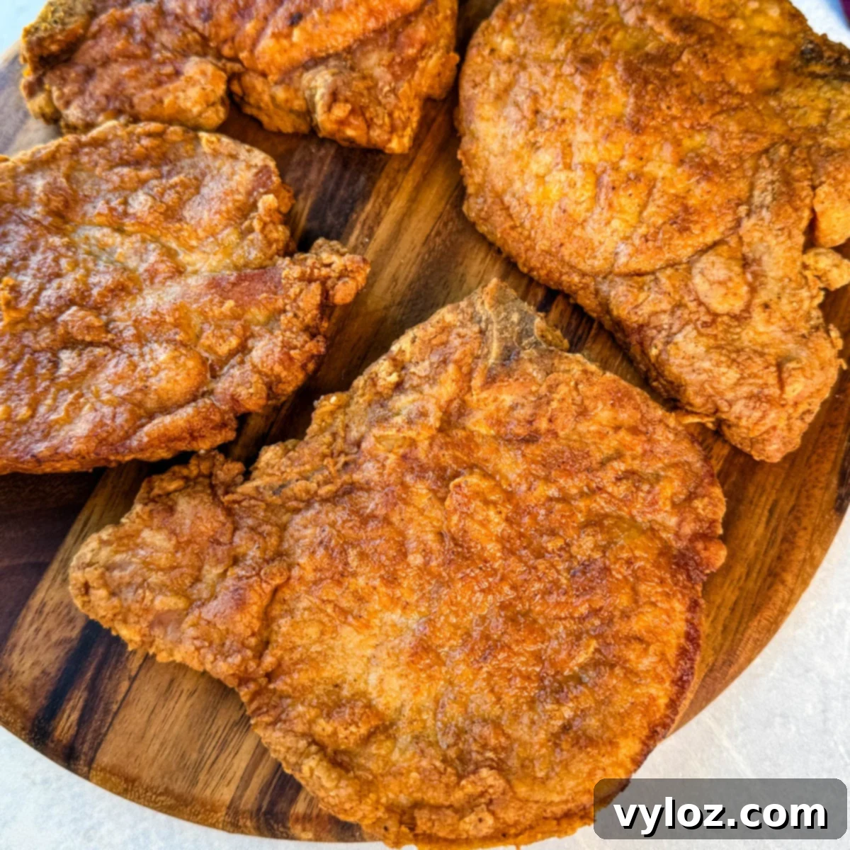 Crispy Southern Fried Pork Chops 1 featured 67618