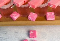 Pink Starburst Shots and Sips