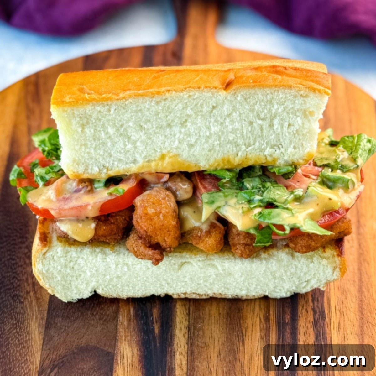 Crispy Chicken Po Boy 1 featured 68245