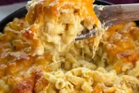 Soulful Golden Baked Macaroni and Cheese