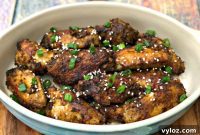 Thai Sticky Chicken Wings