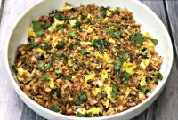 Quick Air Fryer Crab Fried Rice