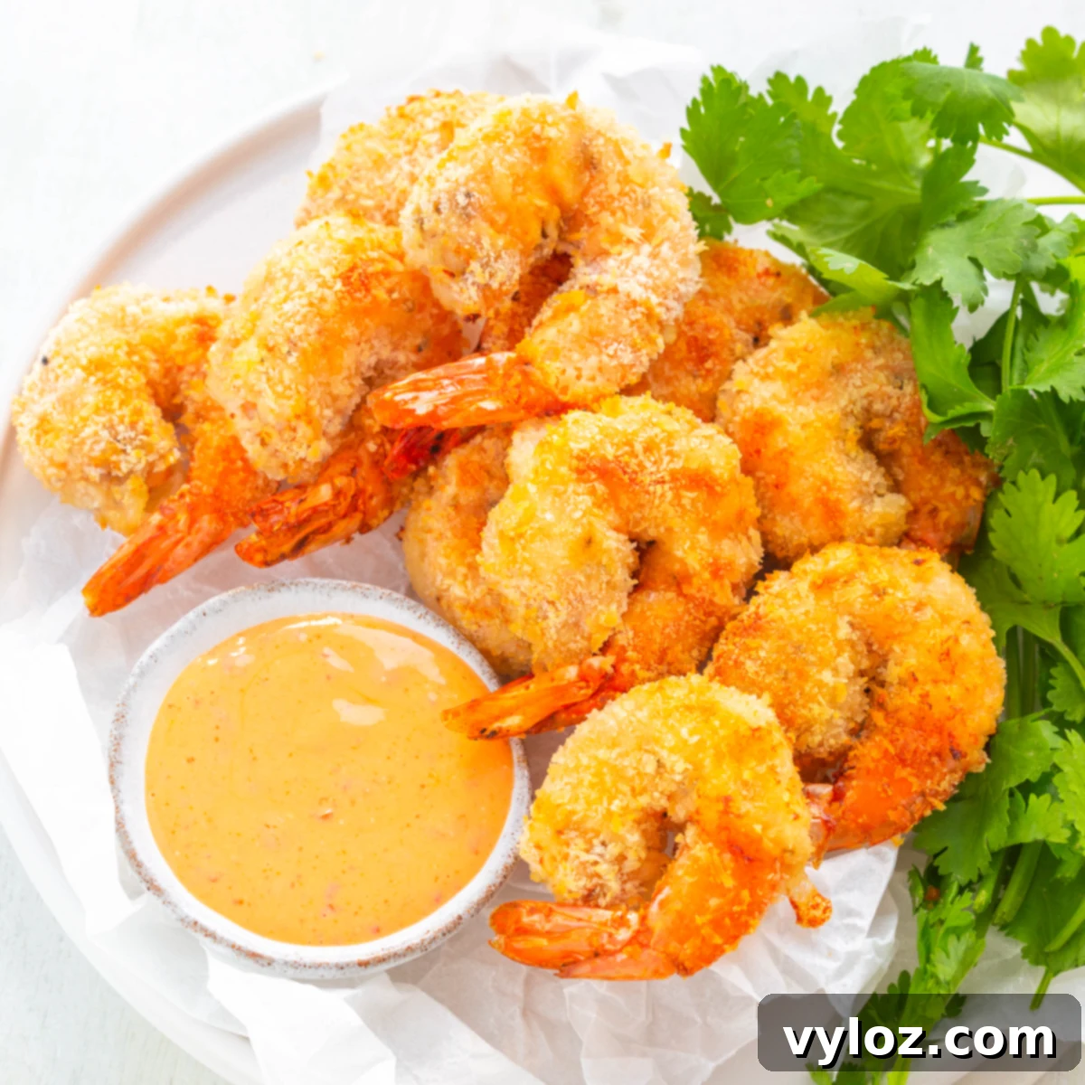 Crispy Air Fryer Bang Bang Shrimp 1 featured 71546