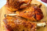 Ultimate Traeger Smoked Turkey Legs