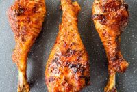 Smoky Grilled Turkey Legs