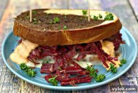 Tender Instant Pot Corned Beef Reuben