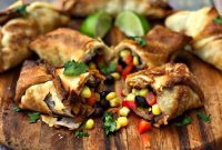 Crispy Air Fryer Southwestern Egg Rolls