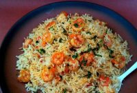Aromatic Shrimp Pulao