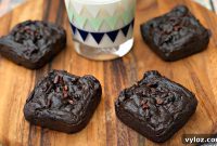 Fudgy Keto Chocolate Avocado Brownies