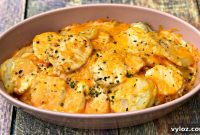 Creamy Cheddar Scalloped Potatoes in Instant Pot