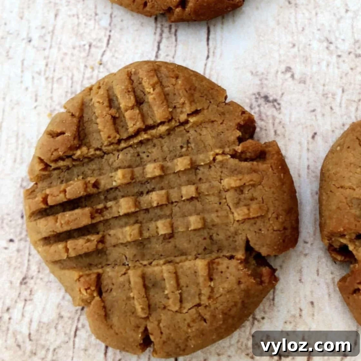 Simple Keto Peanut Butter Cookies 1 featured 8068