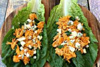 Spicy Cheesy Instant Pot Keto Buffalo Chicken Lettuce Wraps