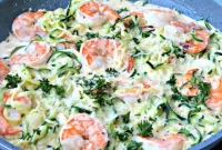 Creamy Keto Shrimp Alfredo
