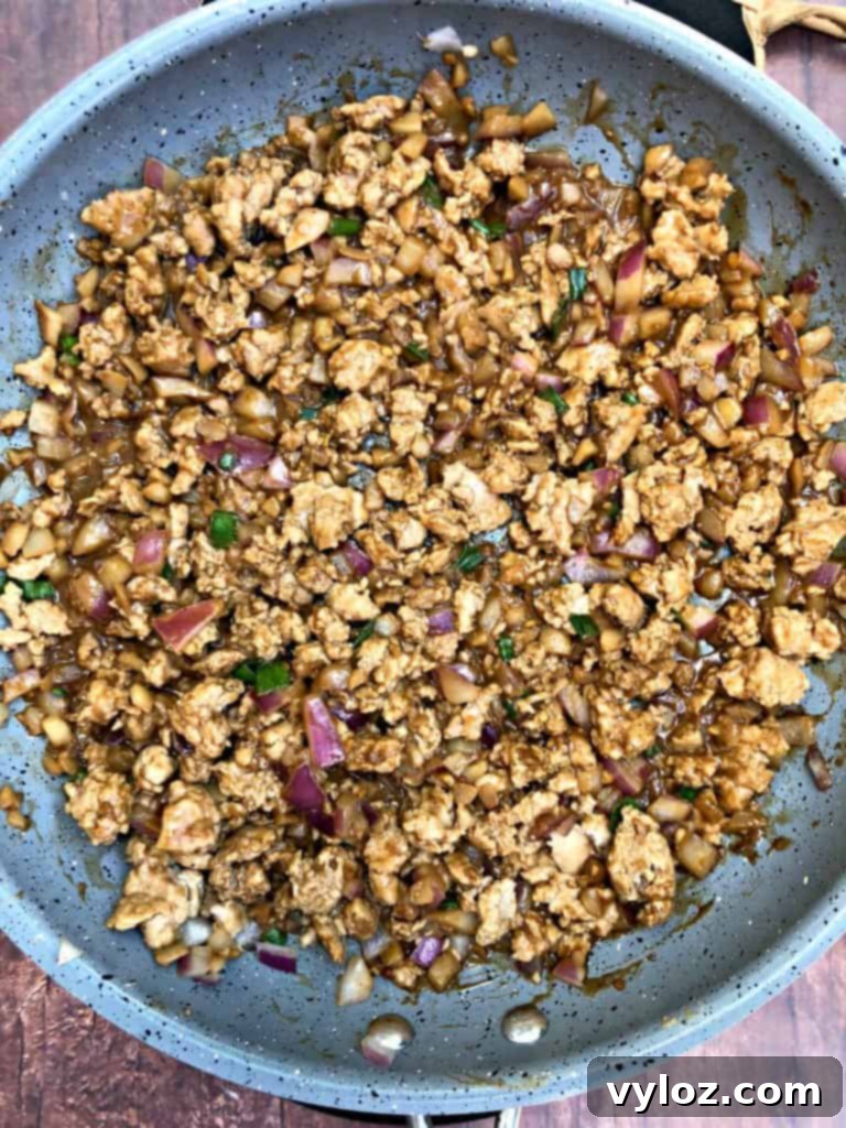 keto low carb pf changs lettuce wraps filling