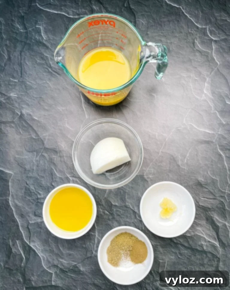 Instant Pot Tender Turkey Breast 3 Ingredients for Instant Pot turkey breast laid out on a cutting board.