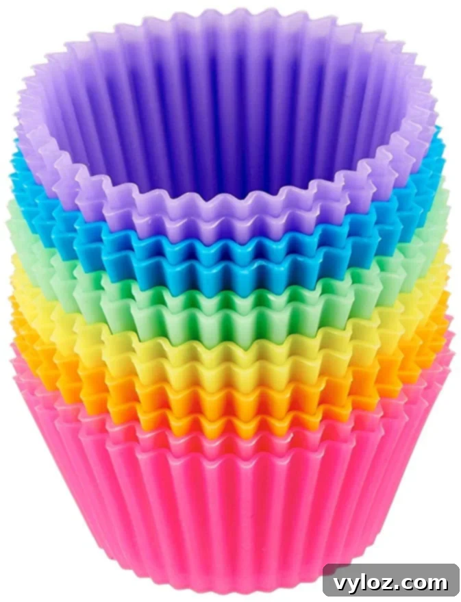 Essential Air Fryer Accessories for Every Kitchen 9 AmazonBasics Reusable Silicone Baking Cups