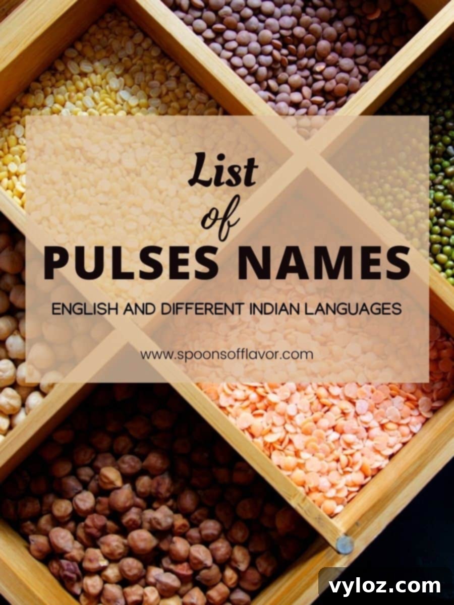 Lentil and Pulse Names English Hindi and World Languages 2 Pulses names in English and different Indian Languages List