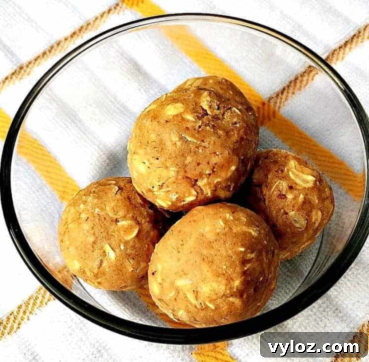 Peanut Butter Protein Energy Balls - Ready to Eat