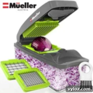 Mueller Onion Chopper Pro Vegetable Chopper
