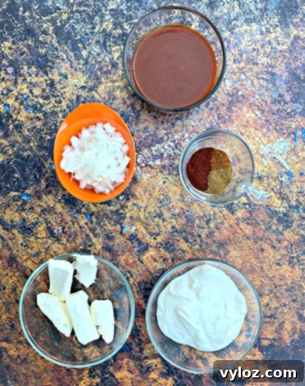 ingredients for keto low carb enchilada casserole