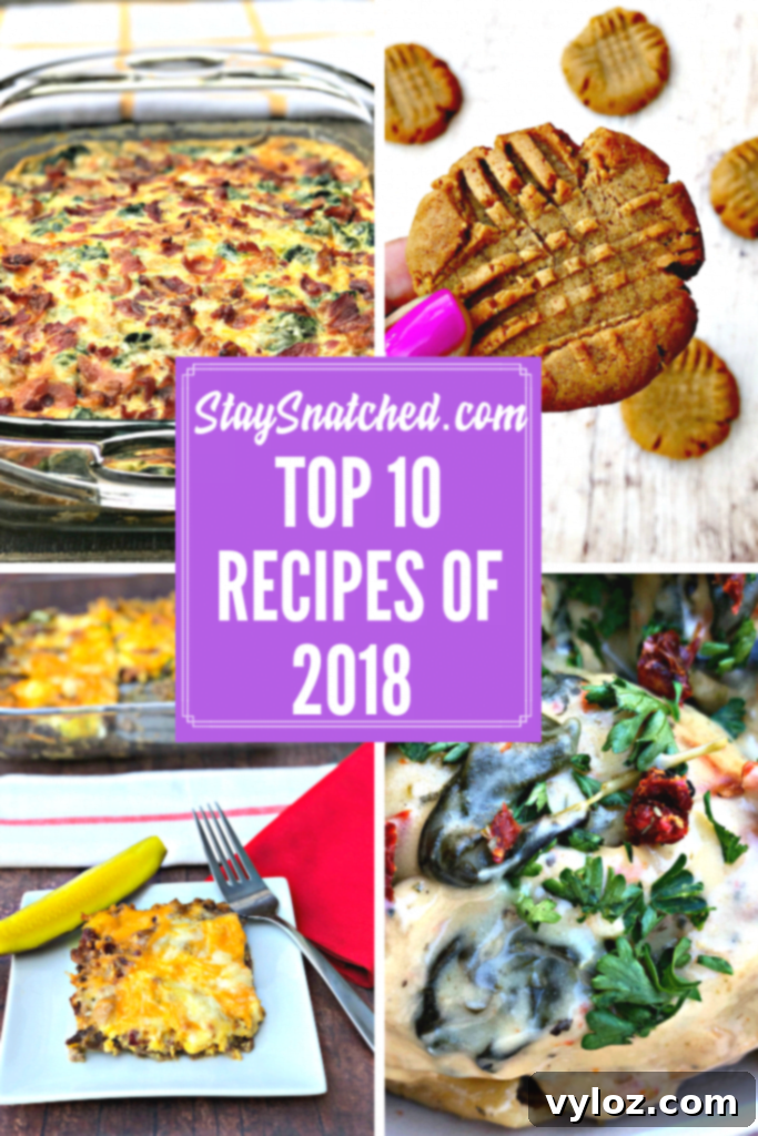 Stay Snatched: Celebrating the Top Recipes of 2018