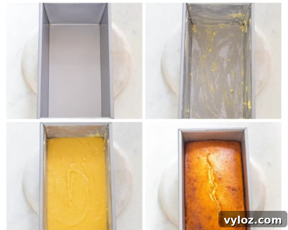 keto low carb pound cake in a loaf pan