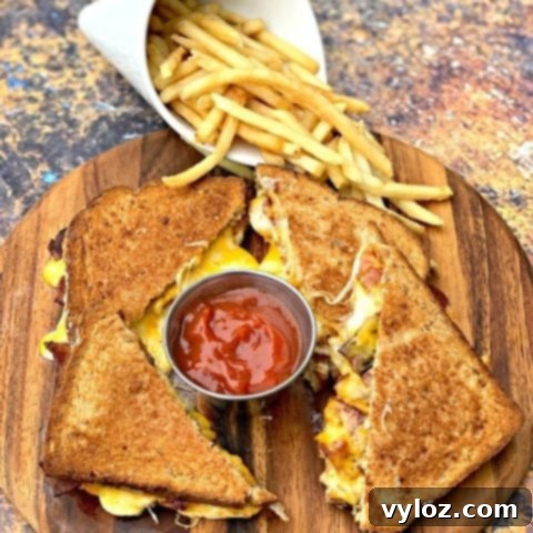 14 Quick Air Fryer Breakfasts for Busy Mornings 12 Easy Air Fryer Bacon Grilled Cheese